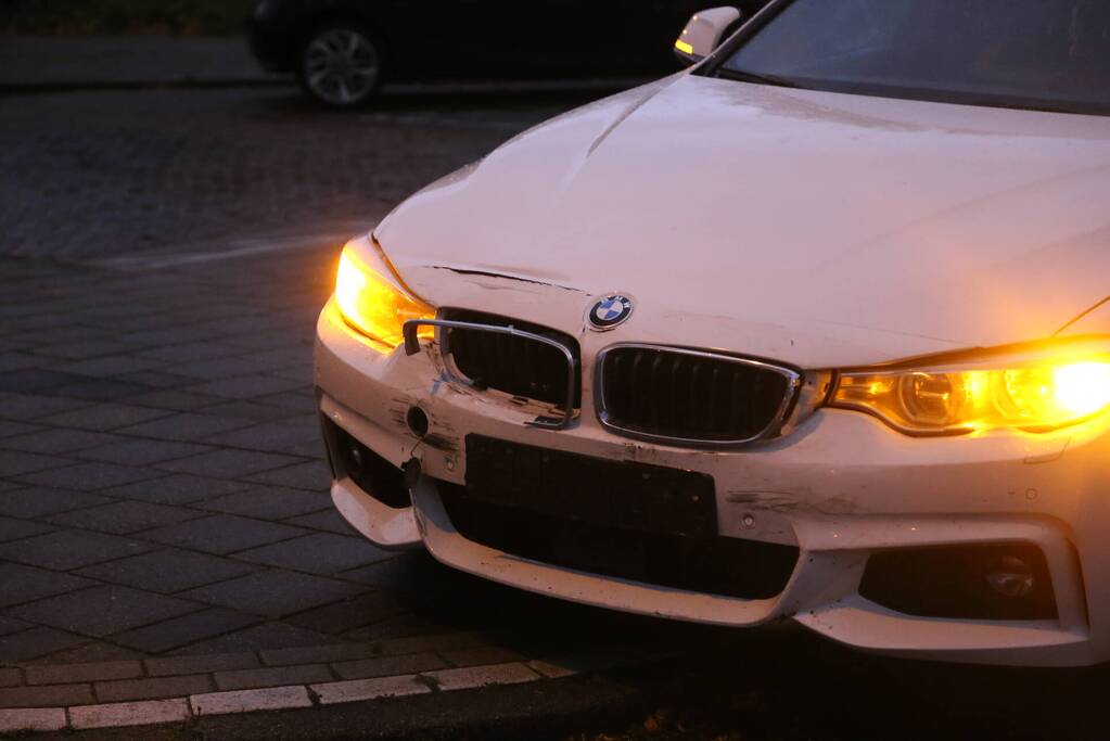 Schade bij ongeval op kruising