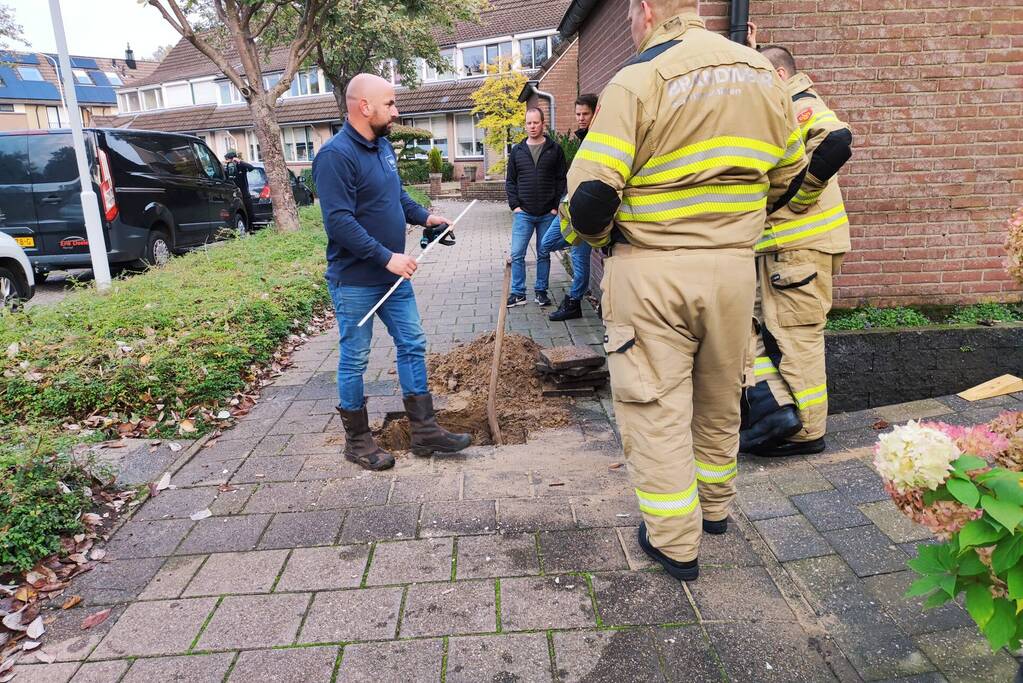 Kapotte hoofdleiding zorgt voor wateroverlast in woning