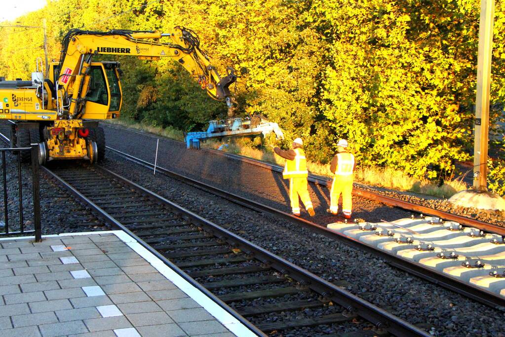 Geen treinverkeer door werkzaamheden aan het spoor