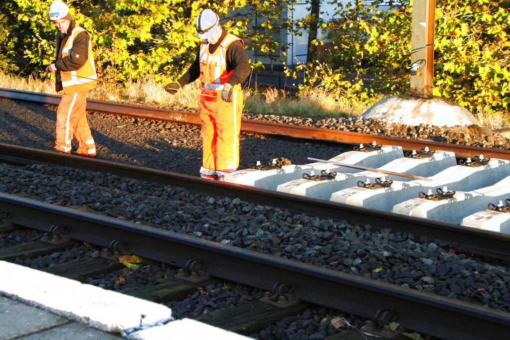 Geen treinverkeer door werkzaamheden aan het spoor