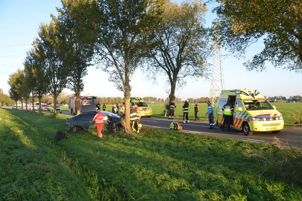 Twee gewonden bij ongeval met tesla