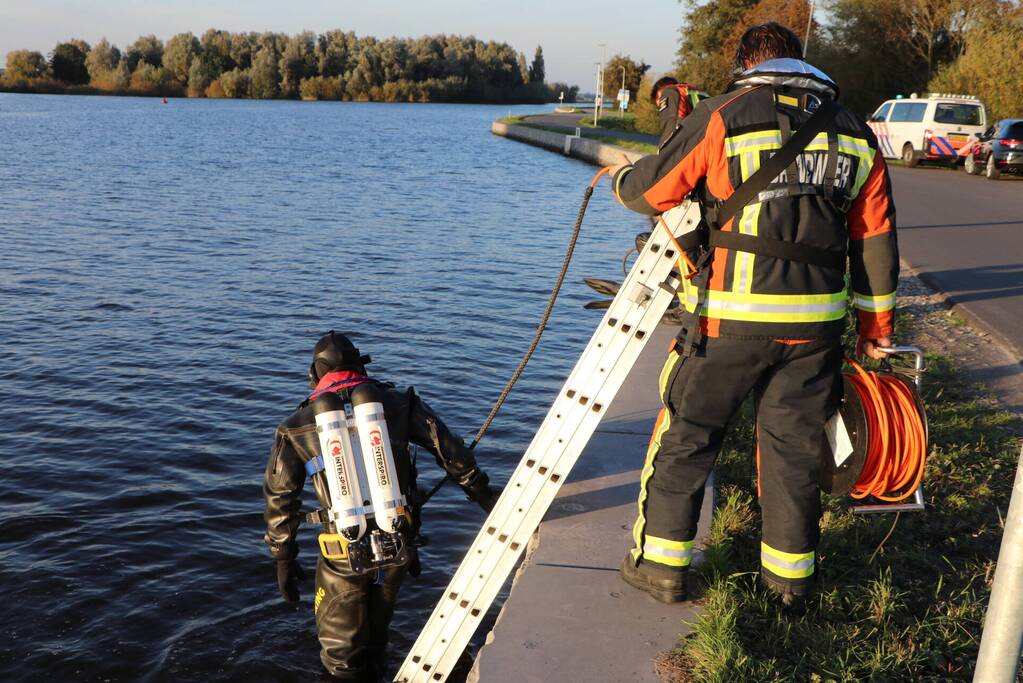 Brandweerduikers ingezet bij politieonderzoek