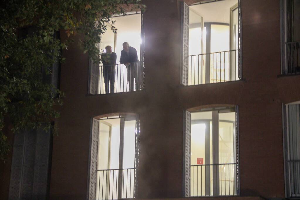 Appartementen ontruimd door brand in trappenhuis