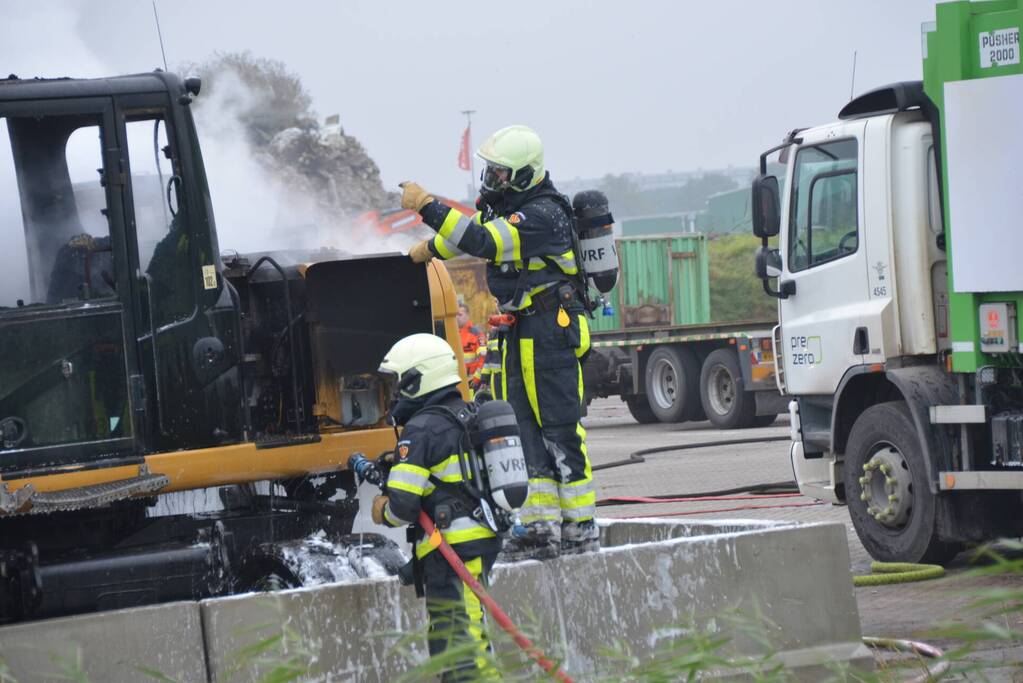 Veel rook bij brand in kraan
