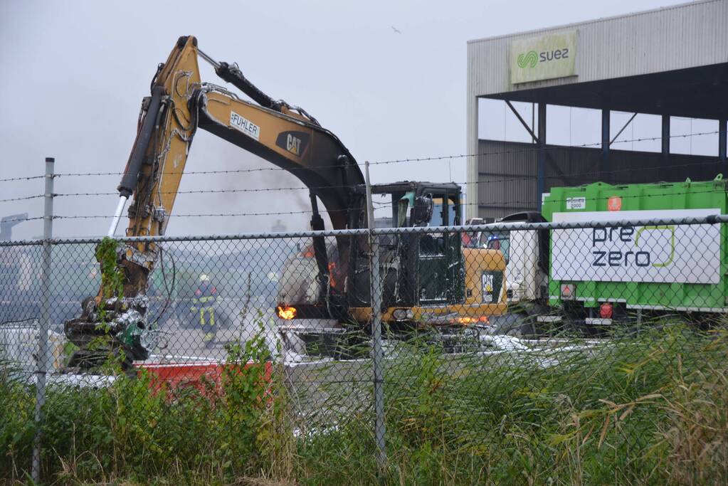 Veel rook bij brand in kraan