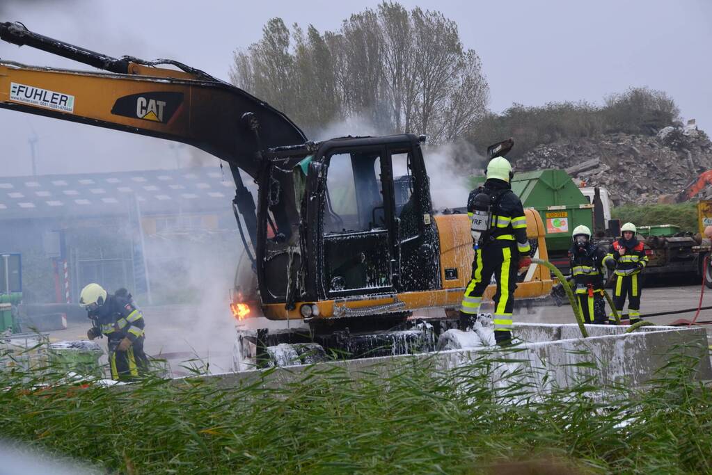 Veel rook bij brand in kraan