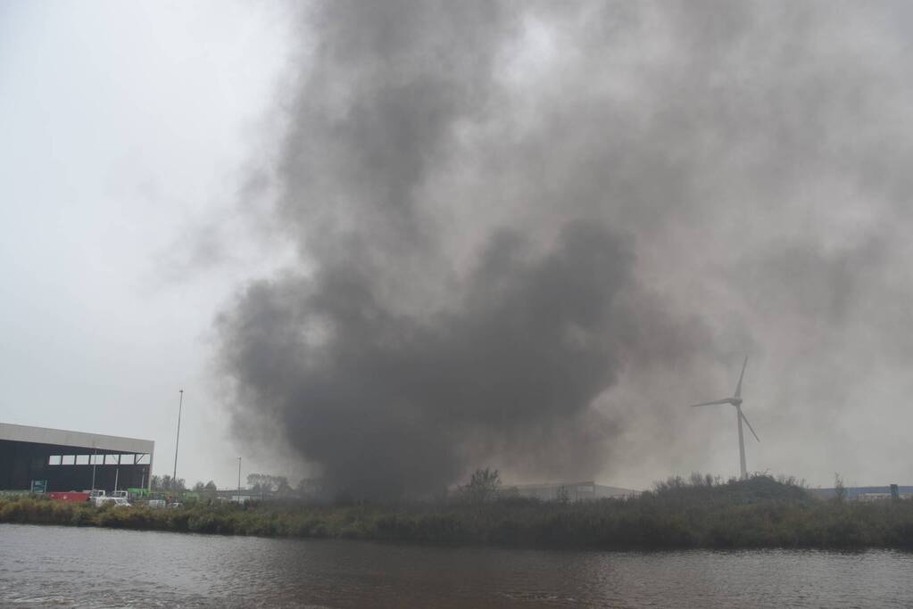 Veel rook bij brand in kraan