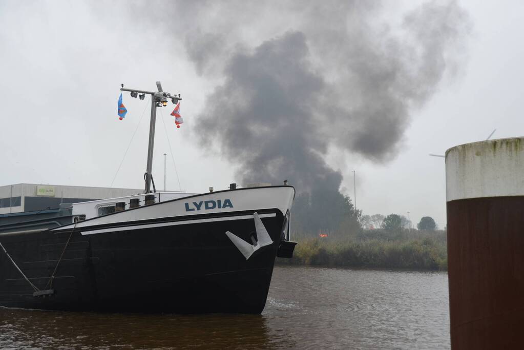Veel rook bij brand in kraan