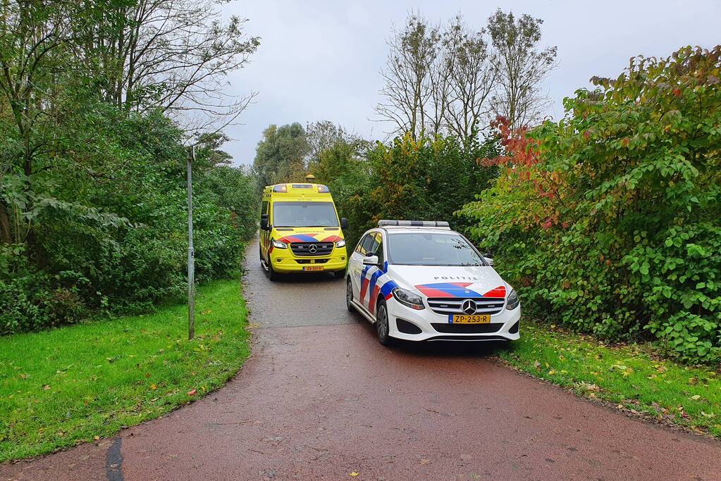 Fietsster gewond bij valpartij