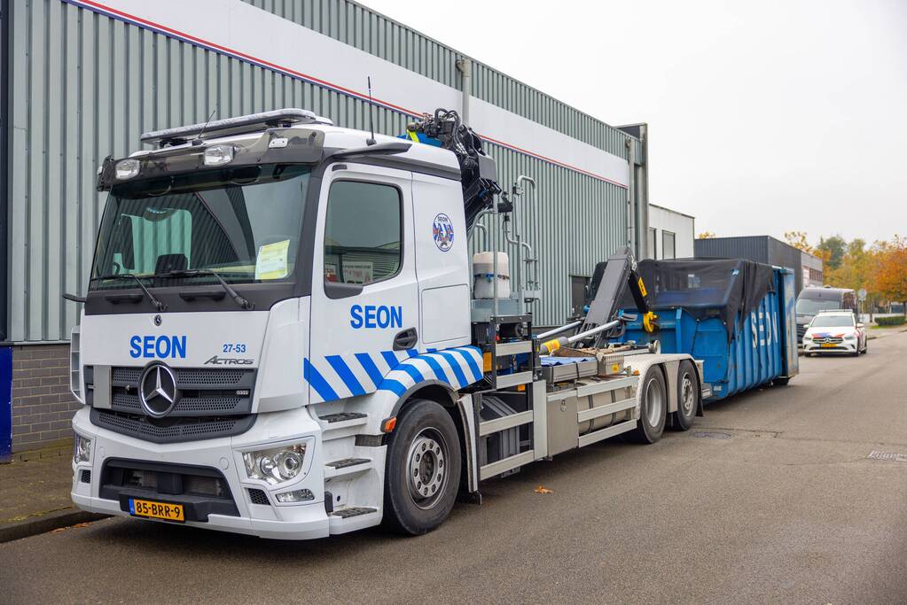 Drugslab in garagebedrijf ontruimd