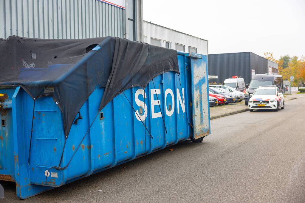 Drugslab in garagebedrijf ontruimd