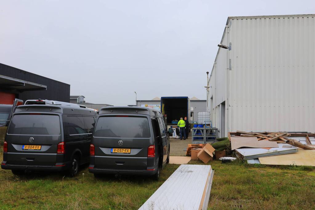 Drugslab in garagebedrijf ontruimd
