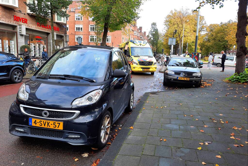 Bestuurder van scootmobiel gewond bij aanrijding