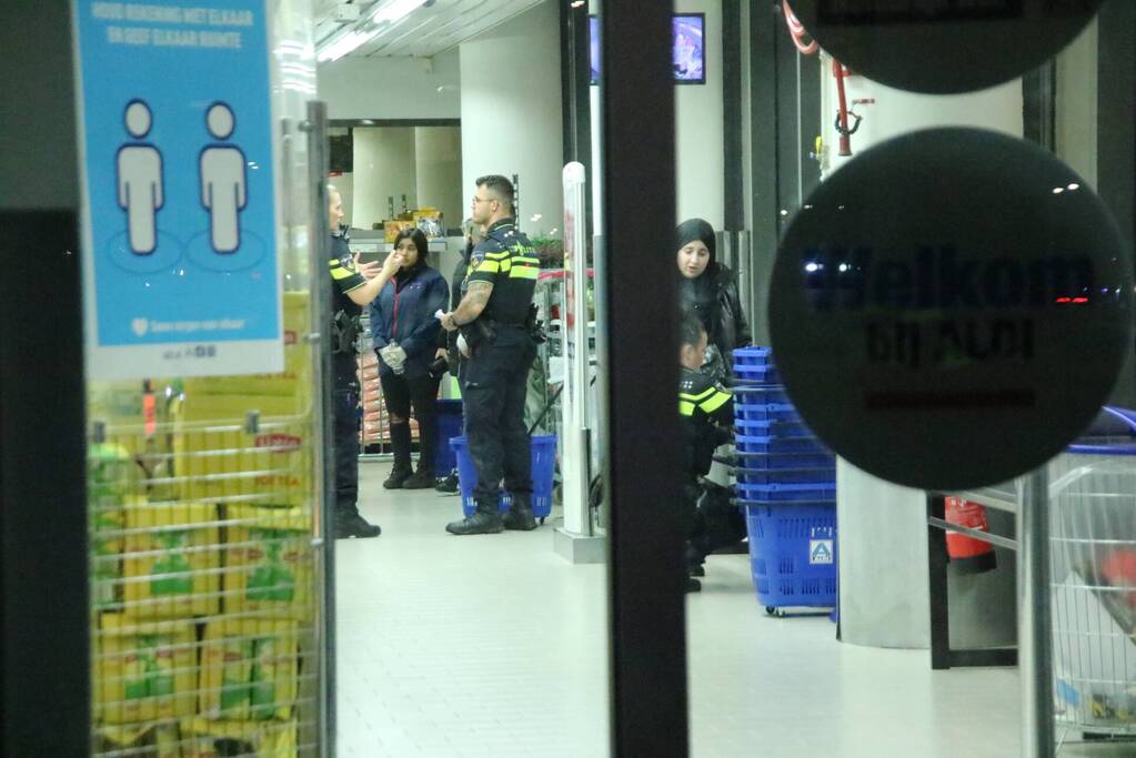 Gewapende overval op Aldi supermarkt