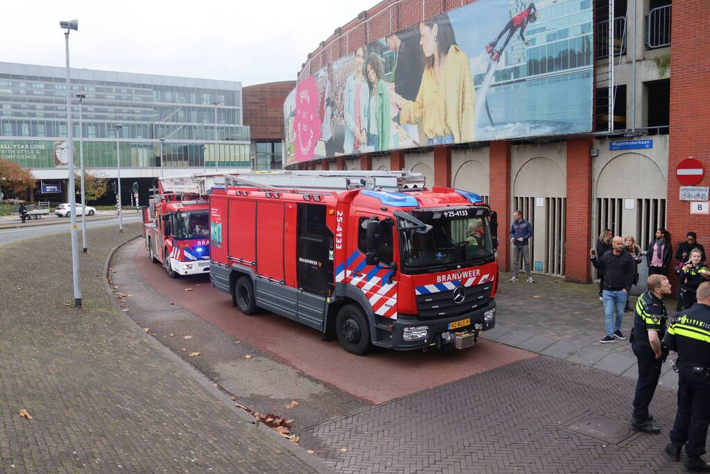 Brand tussen plafondplaten Fair Play Casino