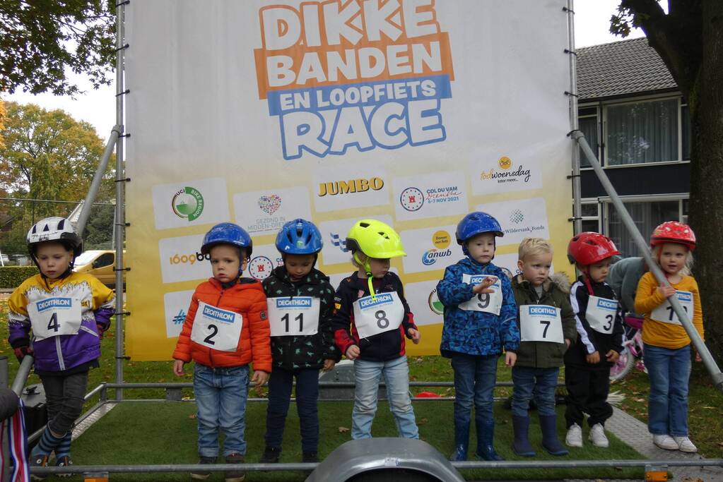 Jumbo Dikke Banden en Loopfiets Race