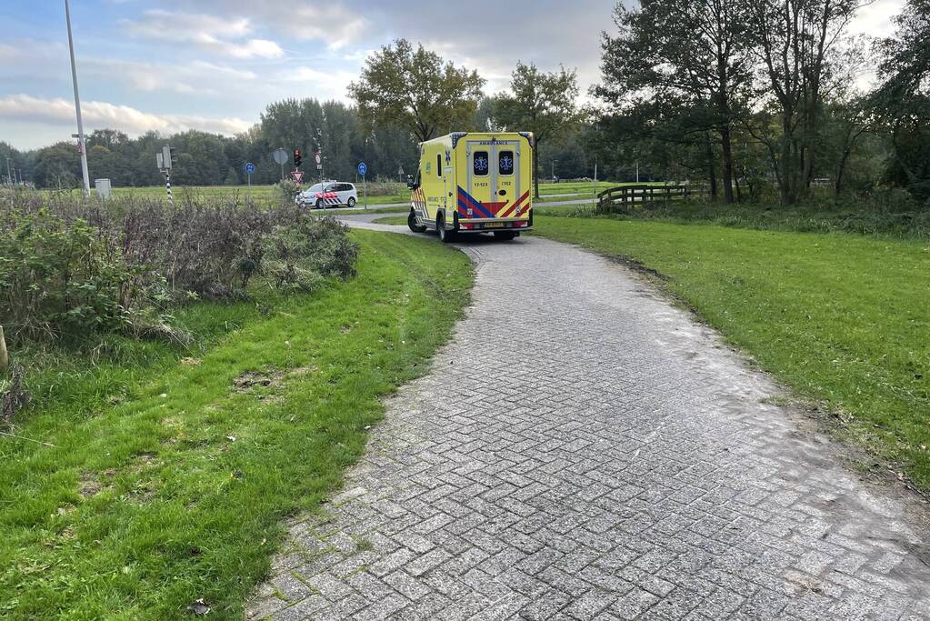 Scooterrijder gewond bij valpartij