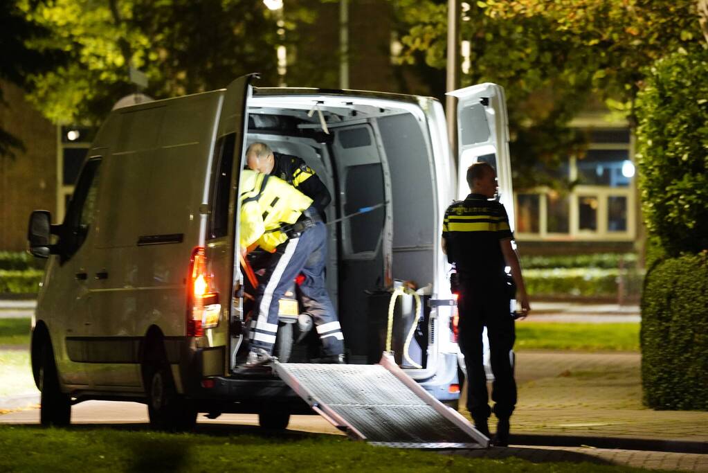 Scooterrijder aangehouden na achtervolging