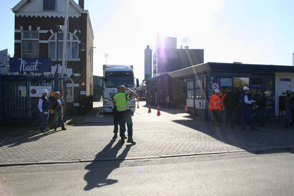 Brand bij chemiebedrijf Niacet