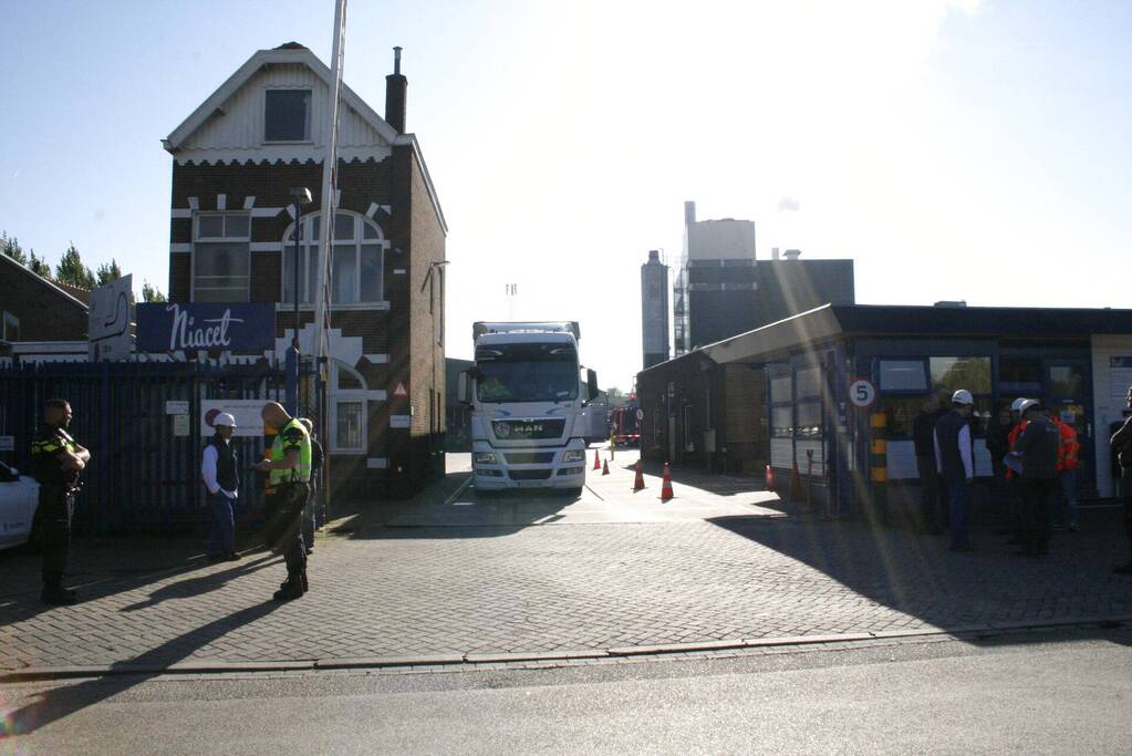 Brand bij chemiebedrijf Niacet