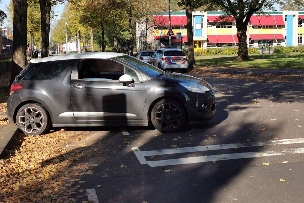 Schade aan personenauto's door botsing