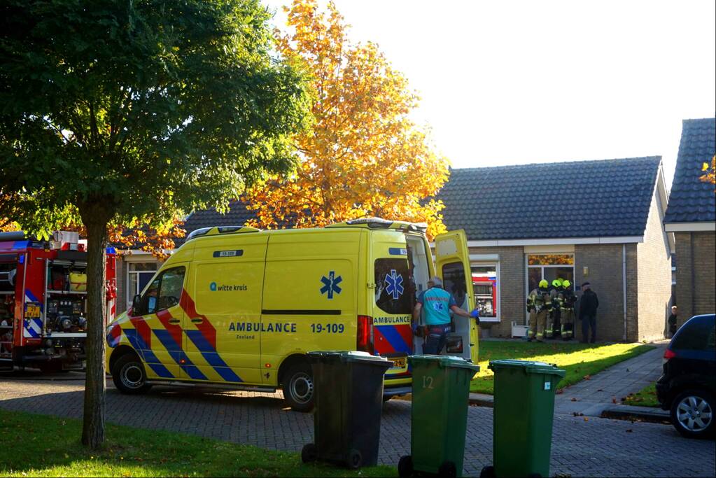 Bewoners gecontroleerd na vlam in de pan