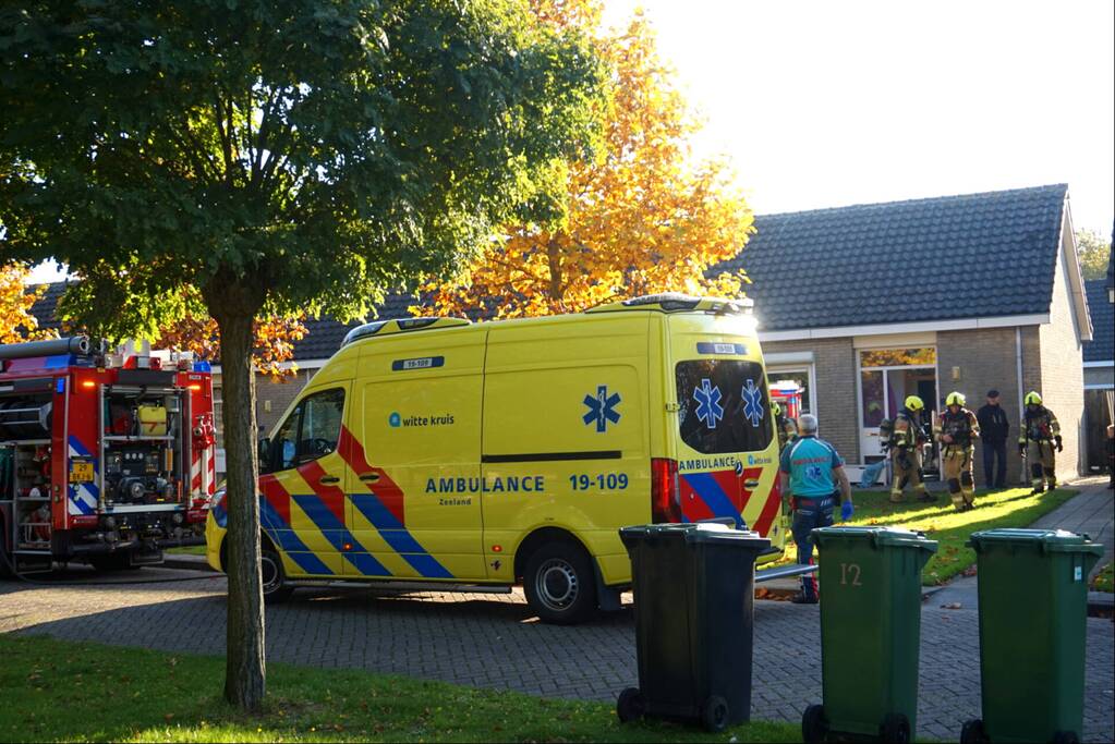 Bewoners gecontroleerd na vlam in de pan