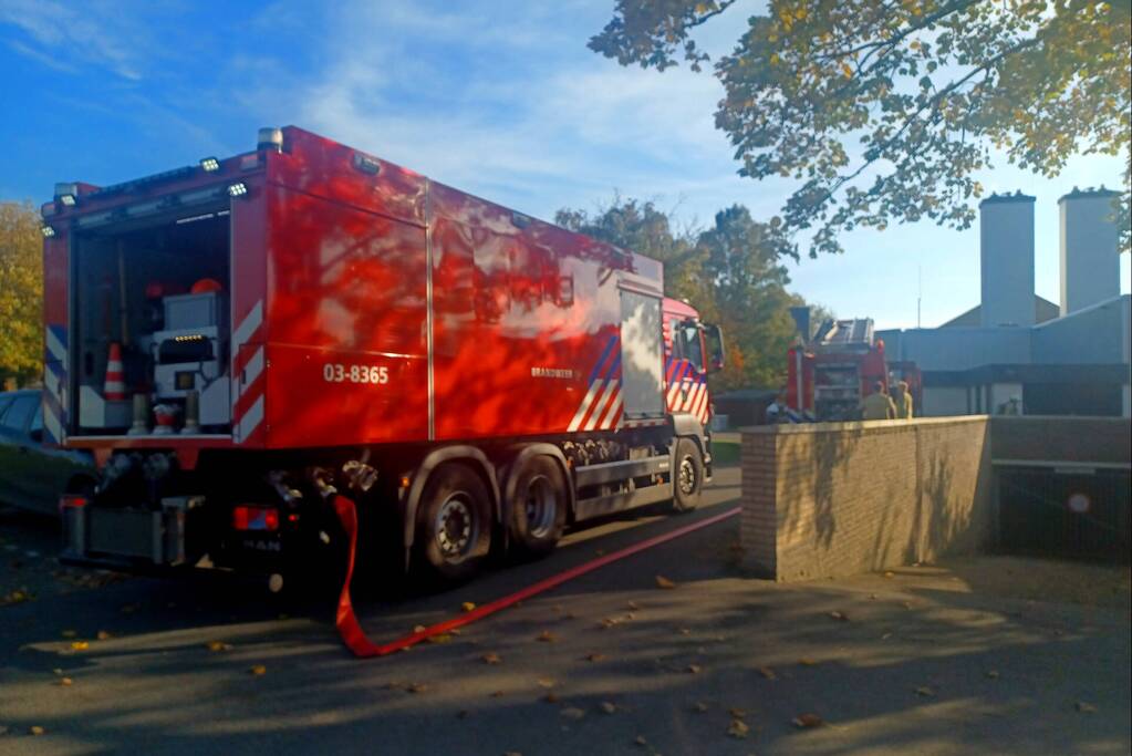 Brand in afzuiging bij ggz-instelling