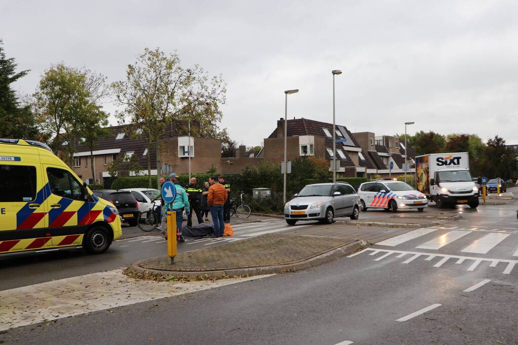 Fietser gewond bij aanrijding met auto
