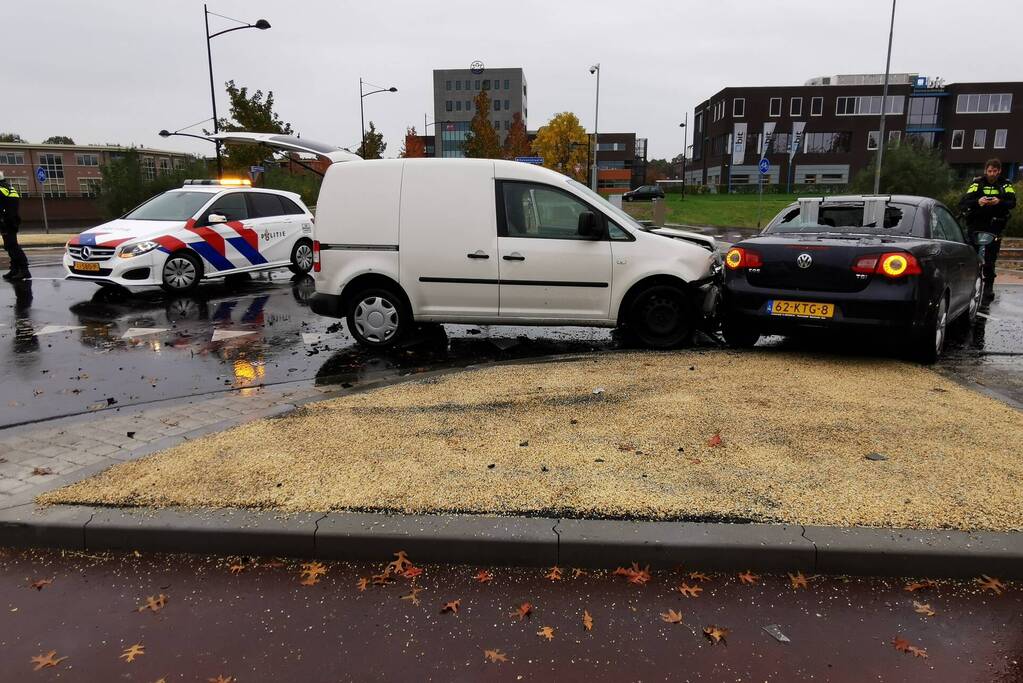 Fikse schade tussen bestelbus en auto