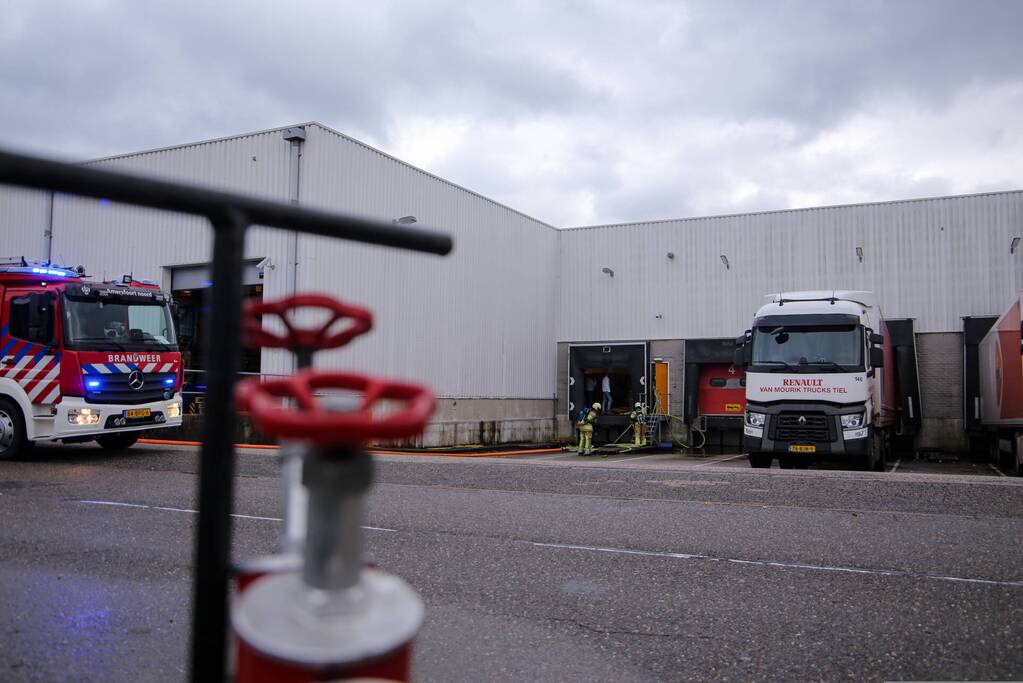 Grote brand in machinekamer Sligro