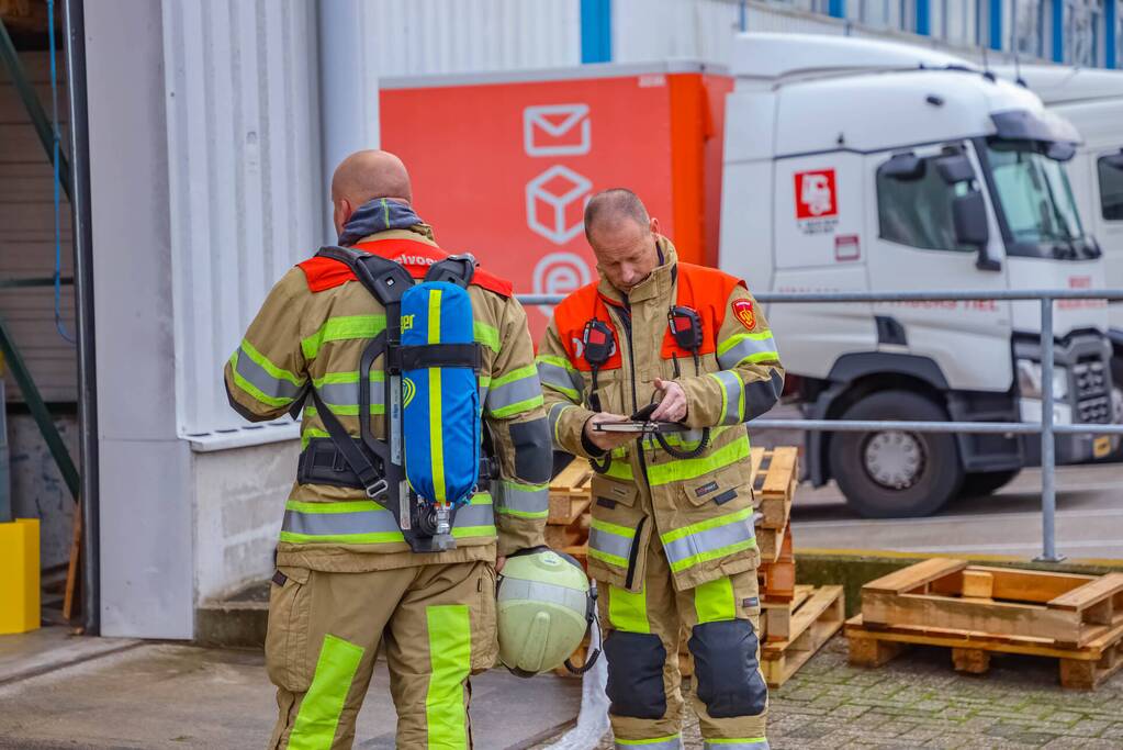 Grote brand in machinekamer Sligro