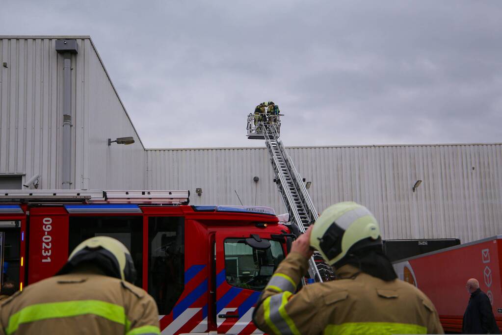 Grote brand in machinekamer Sligro