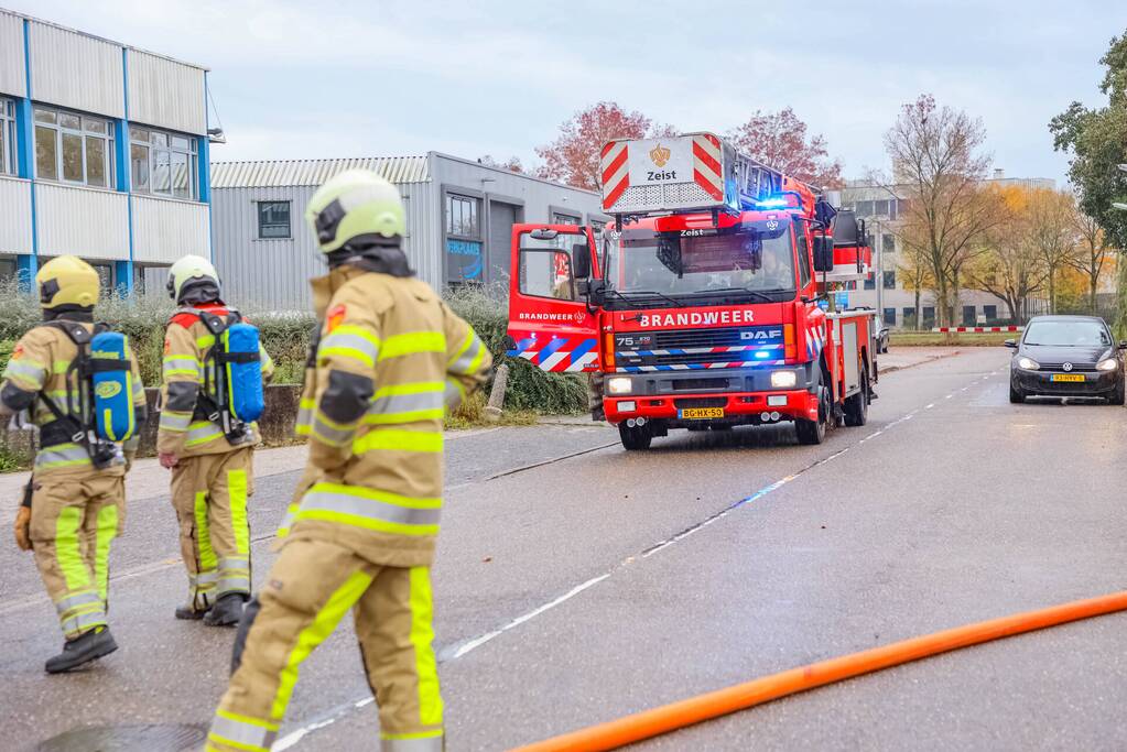 Grote brand in machinekamer Sligro