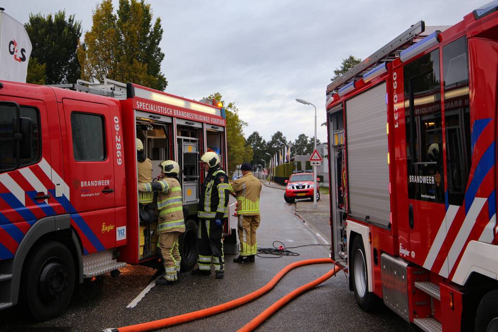Grote brand in machinekamer Sligro