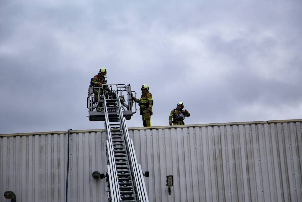 Grote brand in machinekamer Sligro