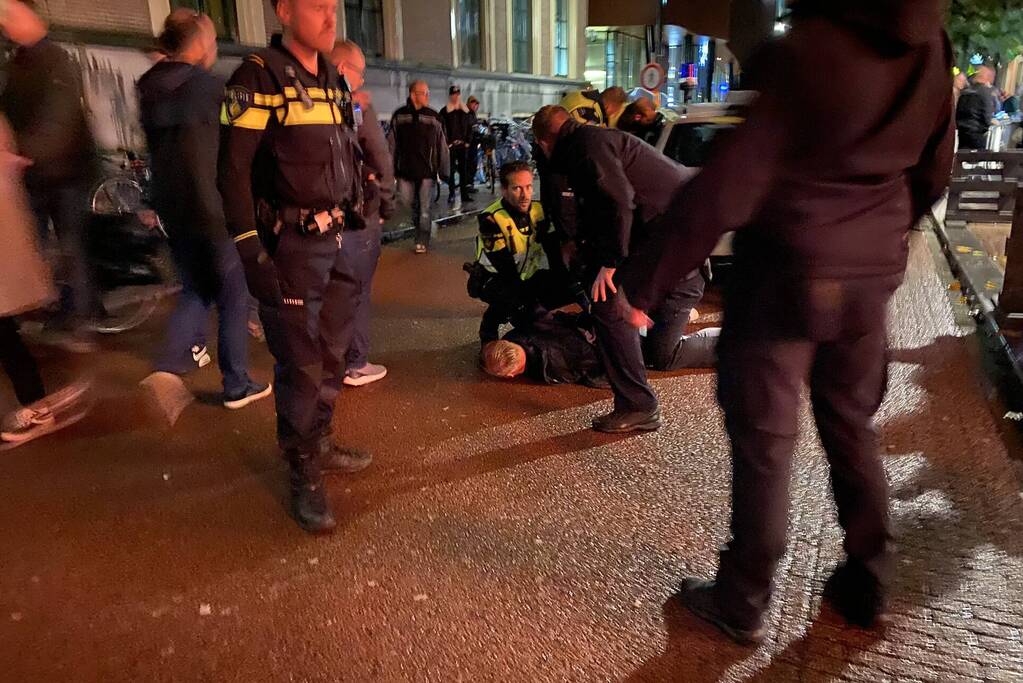 Twee aanhoudingen na vechtpartij