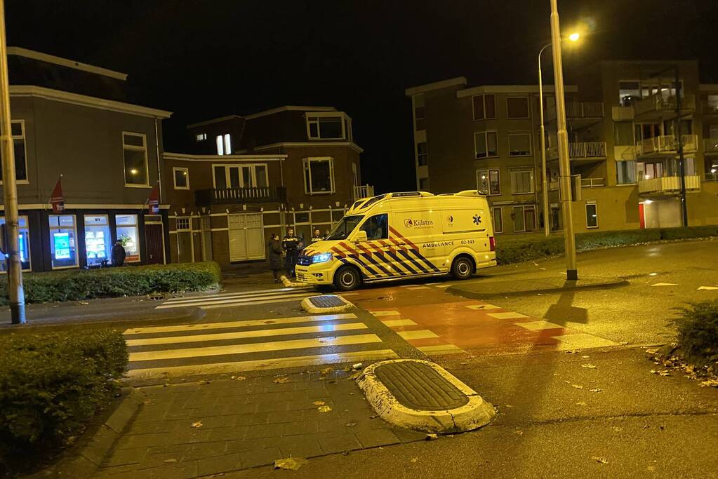 Bezorger gewond na valpartij