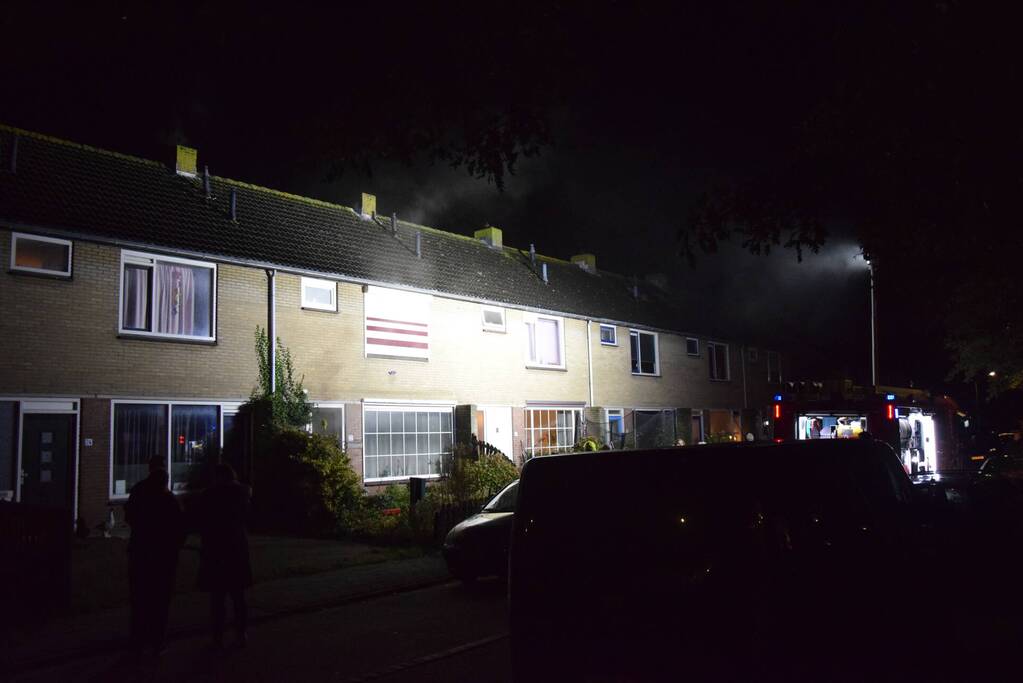 Woning zwaar beschadigd na brand