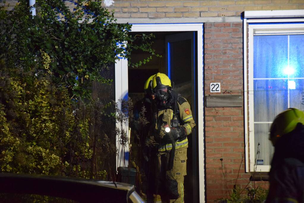Woning zwaar beschadigd na brand