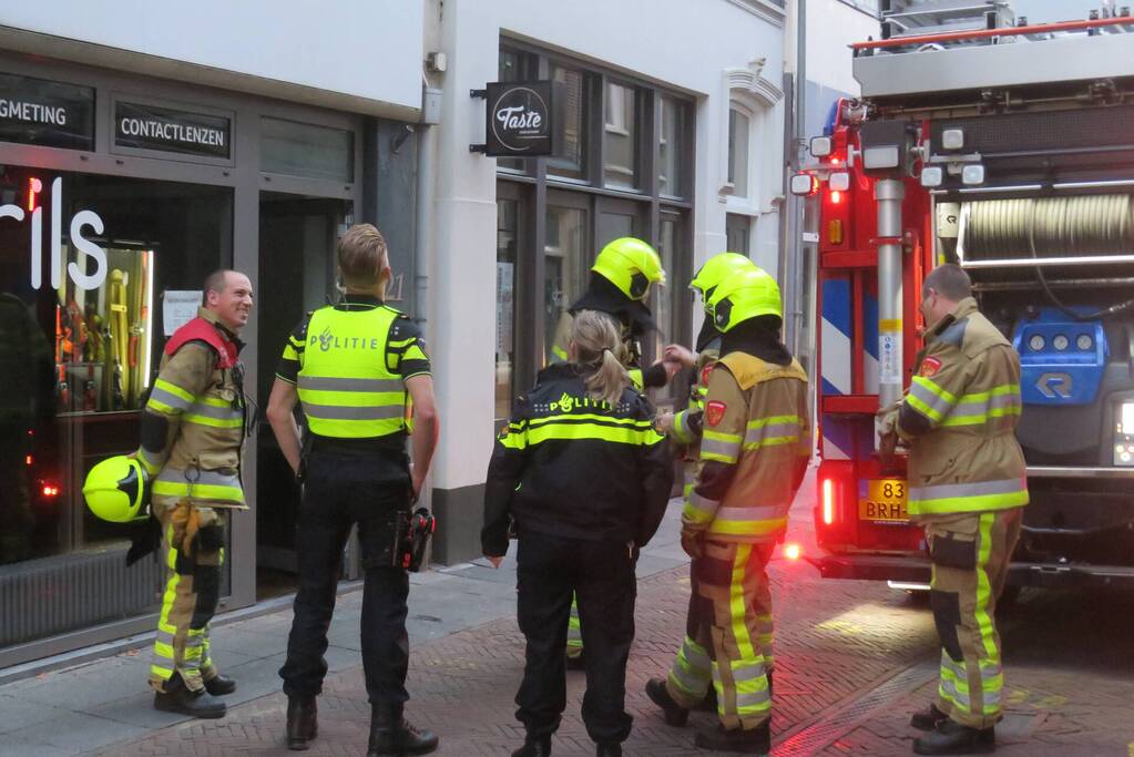 Brand in bovenwoning blijk waterlekkage