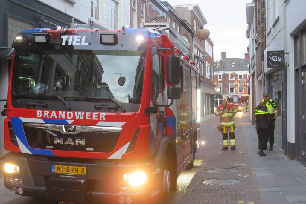 Brand in bovenwoning blijk waterlekkage