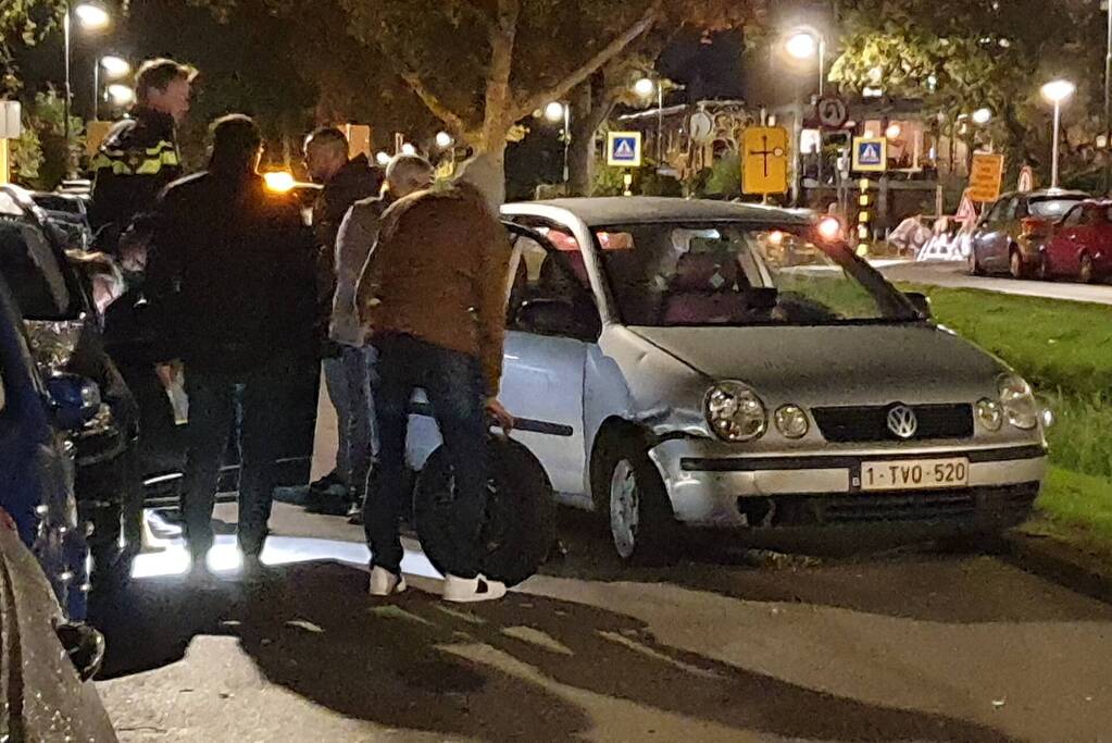 Twee voertuigen betrokken bij ongeval