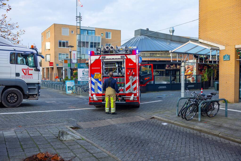 Winkelpand Emiclaer ontruimd na gaslekkage