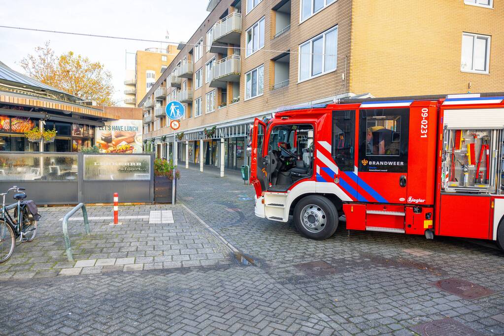 Winkelpand Emiclaer ontruimd na gaslekkage