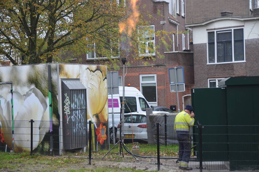 Dakbrand blijkt affakkelen van gas