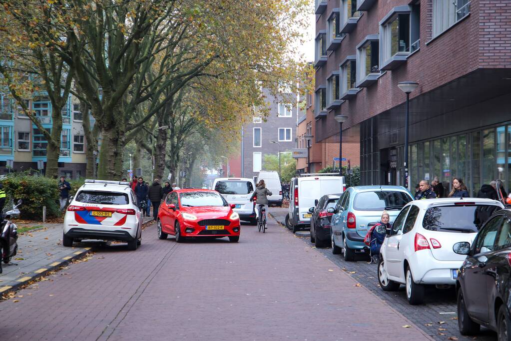 Brommerrijder en fietser botsen in Soesterkwartier