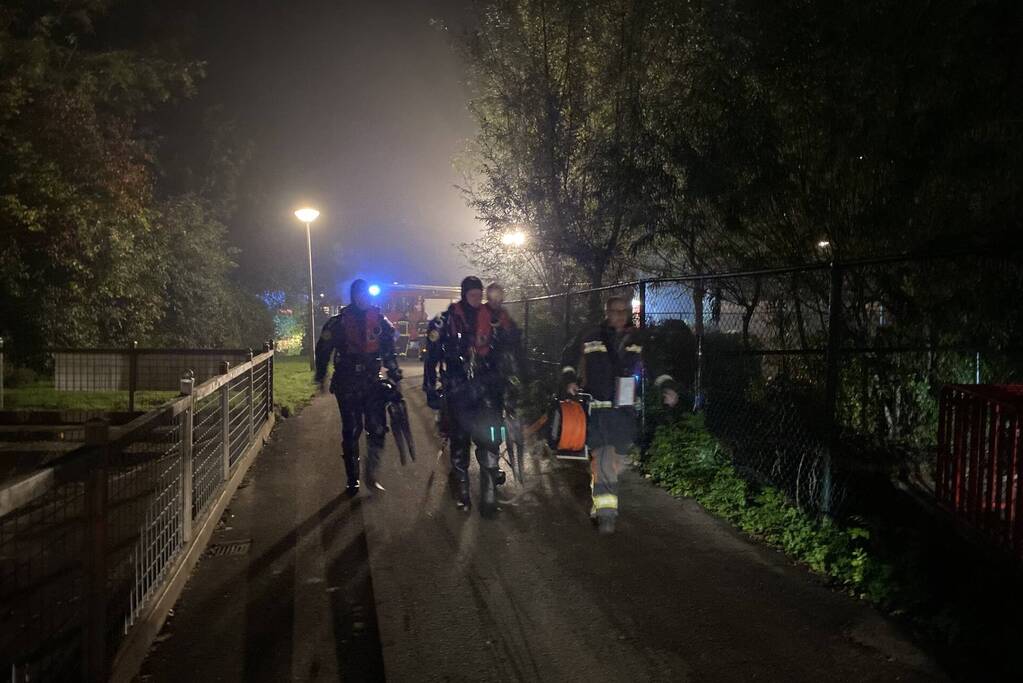 Kinderfiets in het water gevonden