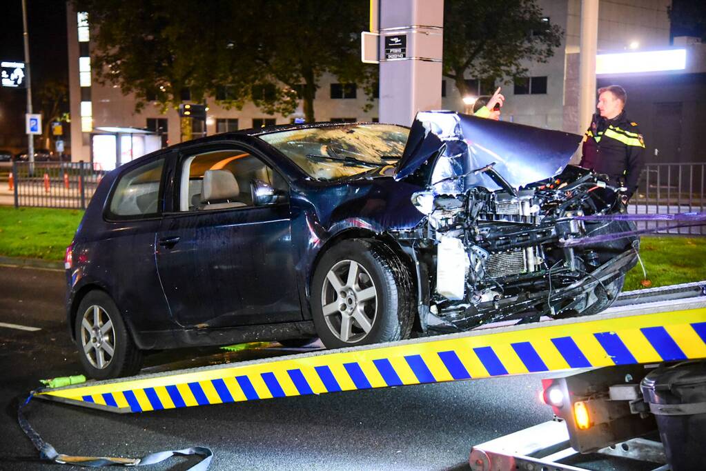 Automobilist spoorloos na ongeval