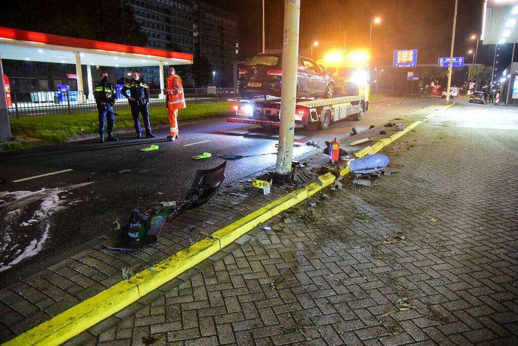 Automobilist spoorloos na ongeval